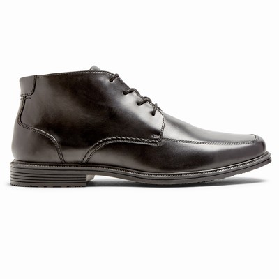 Botas Chukka Rockport Taylor Waterproof Homem Pretas PT-02875